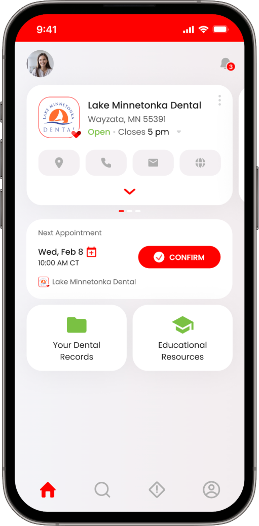 Cair™ patient app on phone